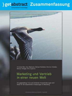 cover image of Marketing und Vertrieb in einer neuen Welt (Zusammenfassung)